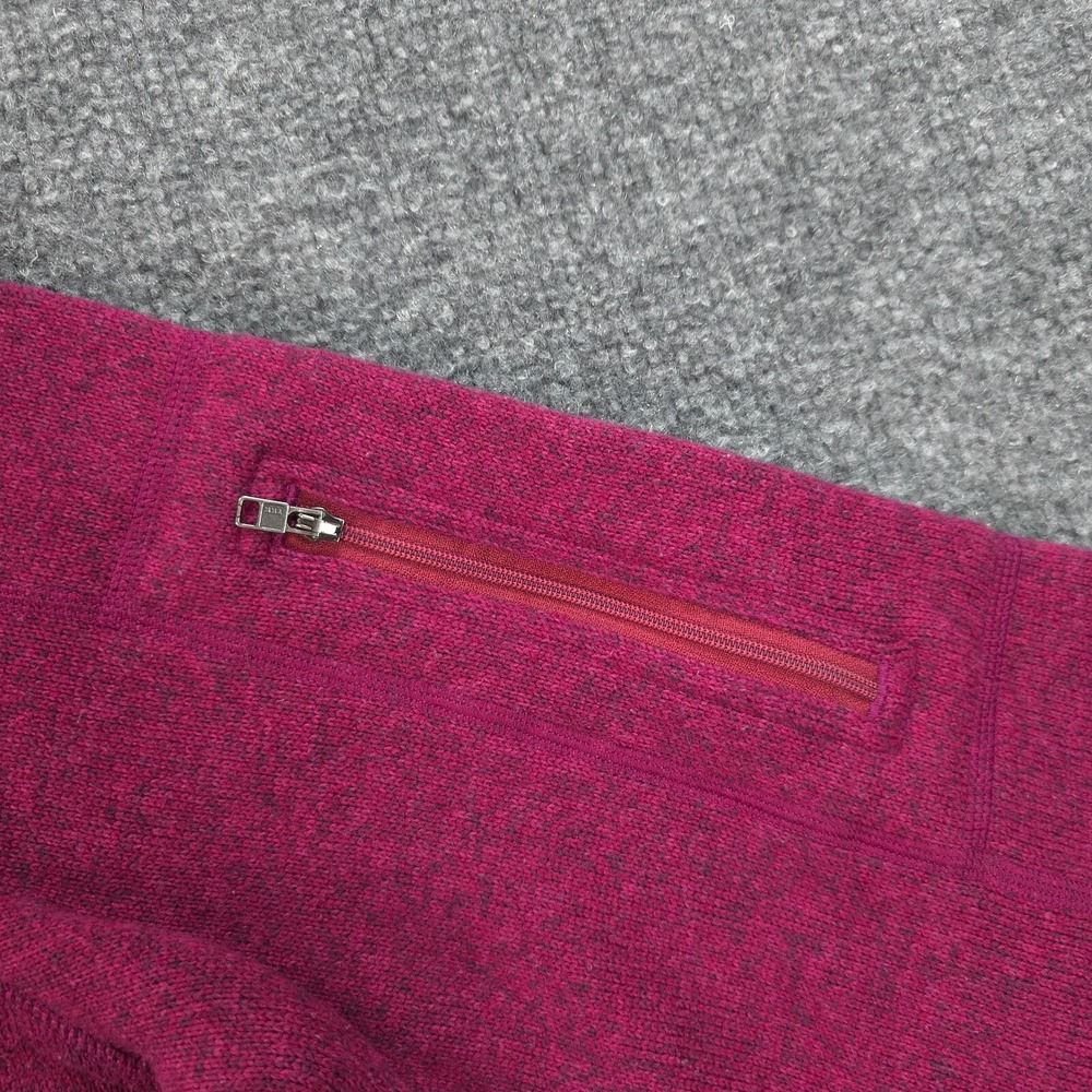Patagonia Raspberry Half-Zip Teddy Fleece Pullover - Picture 3 of 13